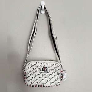 NWT Brighton Love Scroll Crossbody Bag purse Love Letter Valentine’s Day